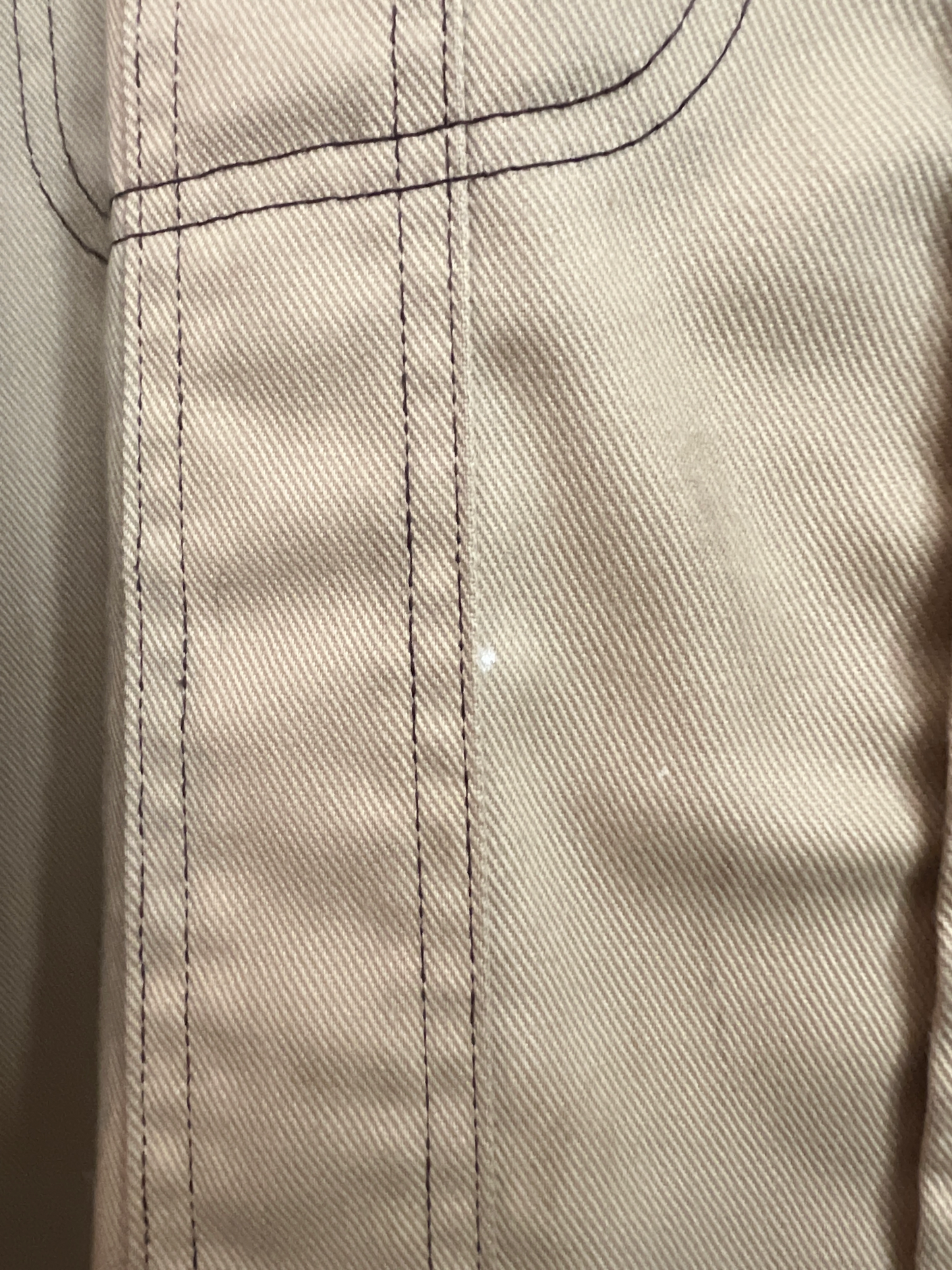 Vintage Lightweight Sandstone Snap Jacket