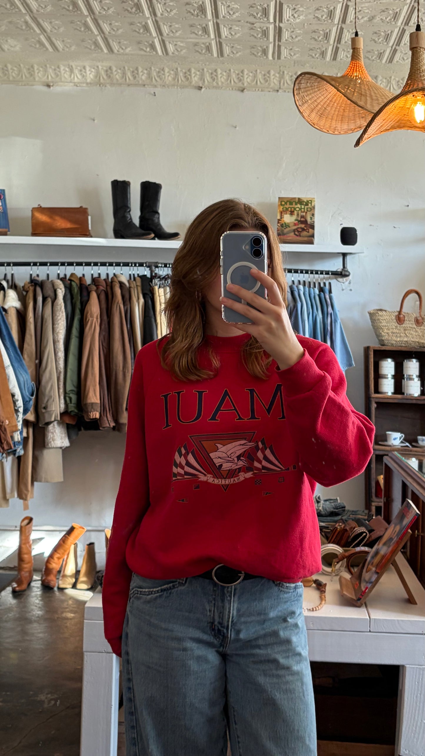 Vintage Maui Raglan Sweatshirt