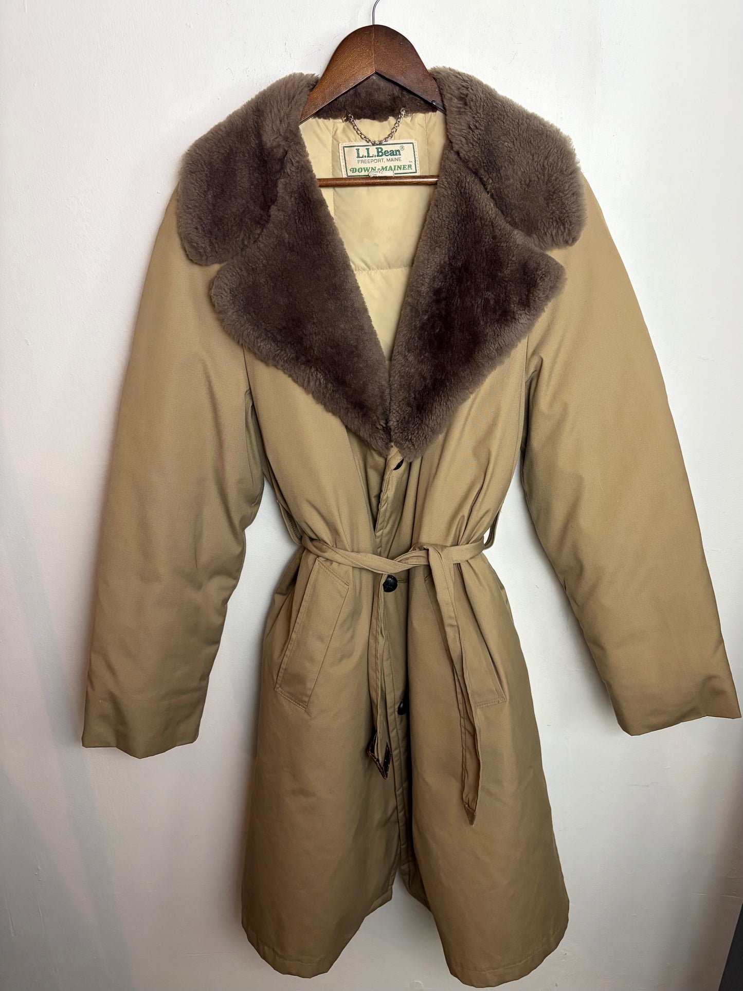 Vintage L.L. Bean Down Mainer Coat