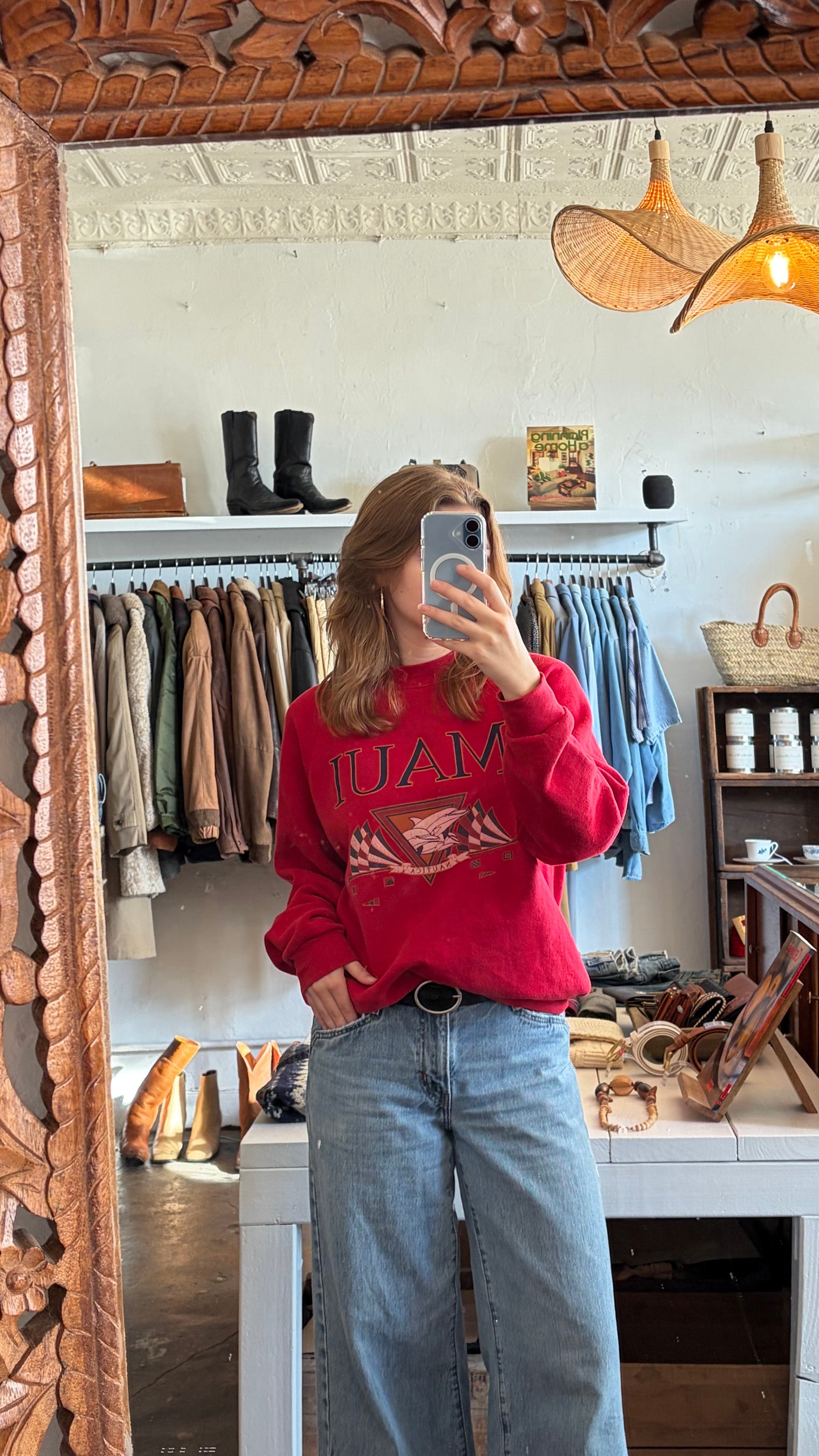 Vintage Maui Raglan Sweatshirt