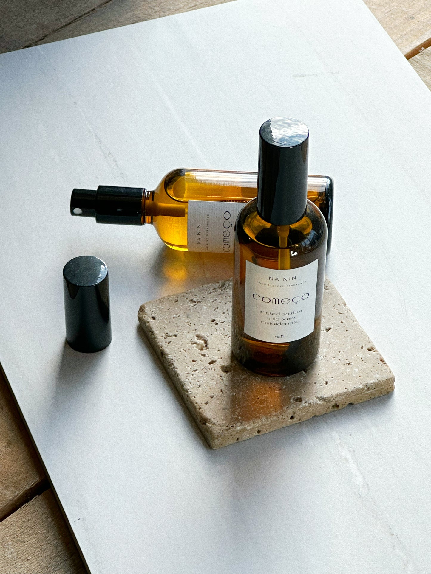 Começo No. 11 Eau Fraîche / Smoked Bourbon, Palo Santo, Coriander Rose