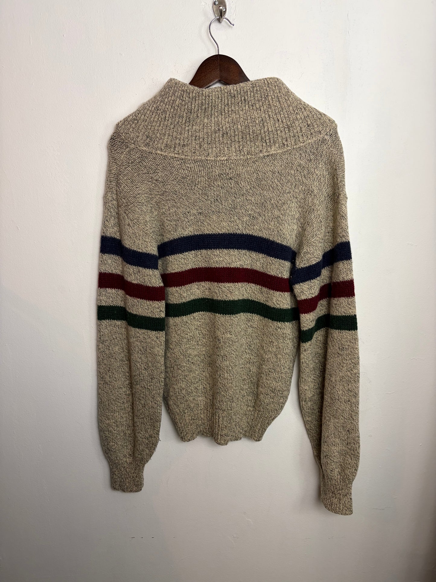 Vintage Primary Stripe Wool Knit