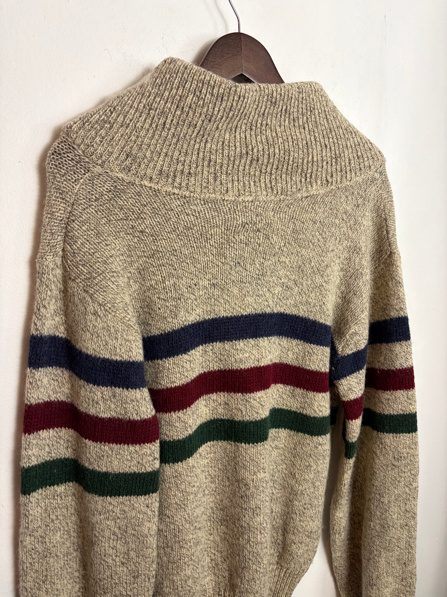 Vintage Primary Stripe Wool Knit