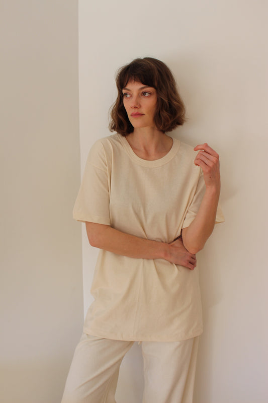 Organic Cotton Short Sleeve Crew Neck