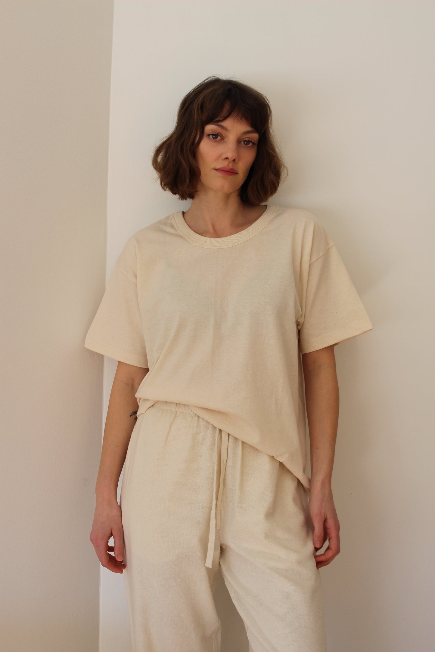 Organic Cotton Short Sleeve Crew Neck