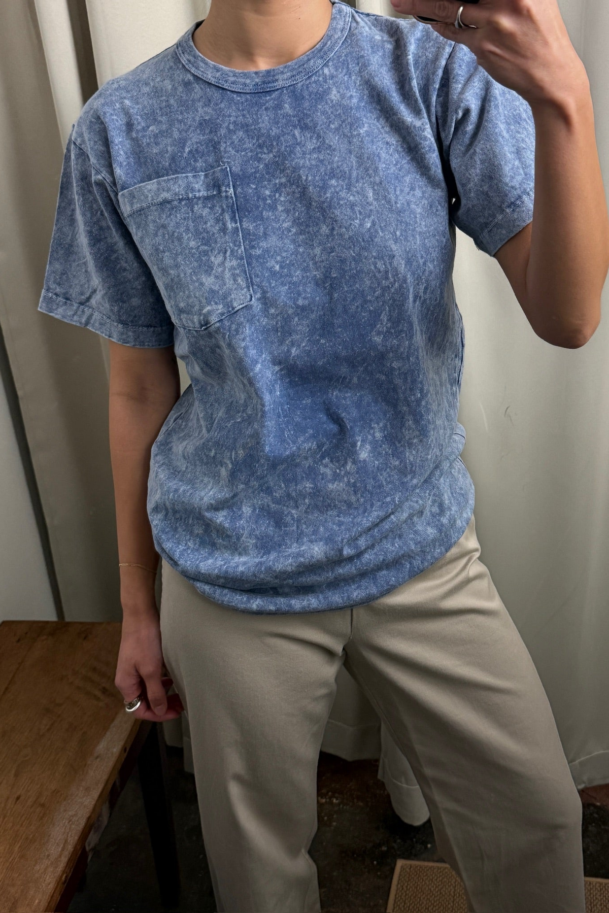Organic Cotton Pocket Tee / Multiple Colors Available