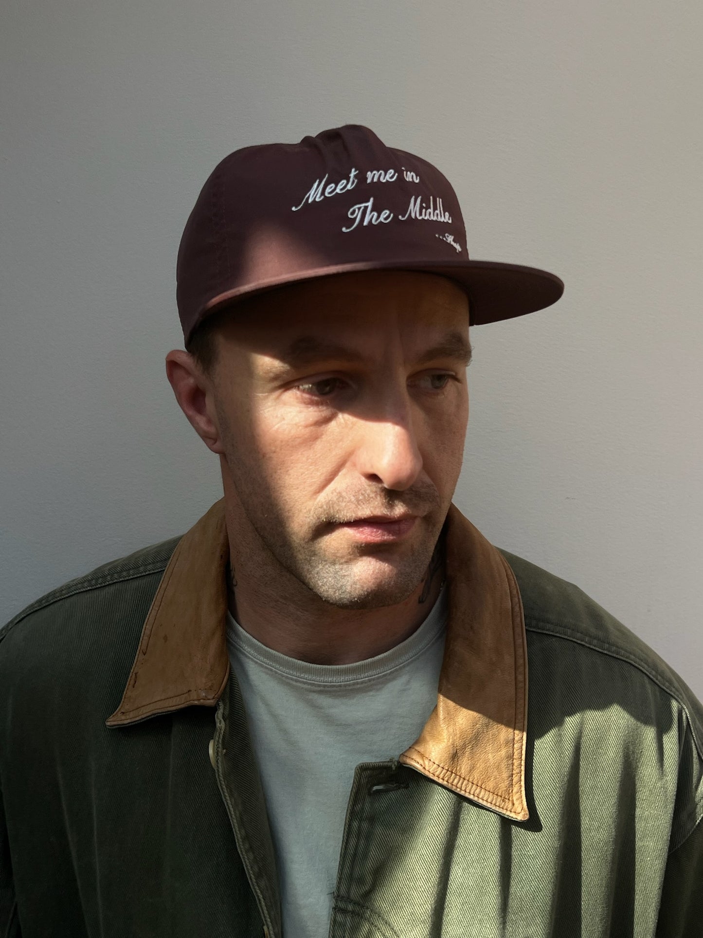 "Meet Me In The Middle" Ball Cap