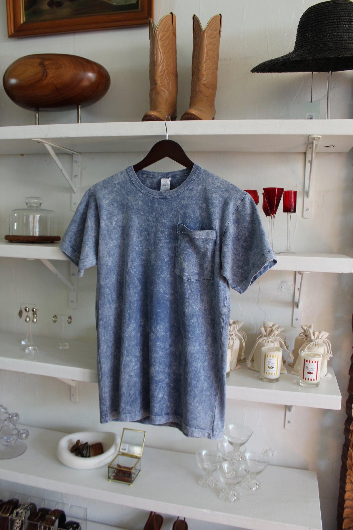 Organic Cotton Pocket Tee / Multiple Colors Available