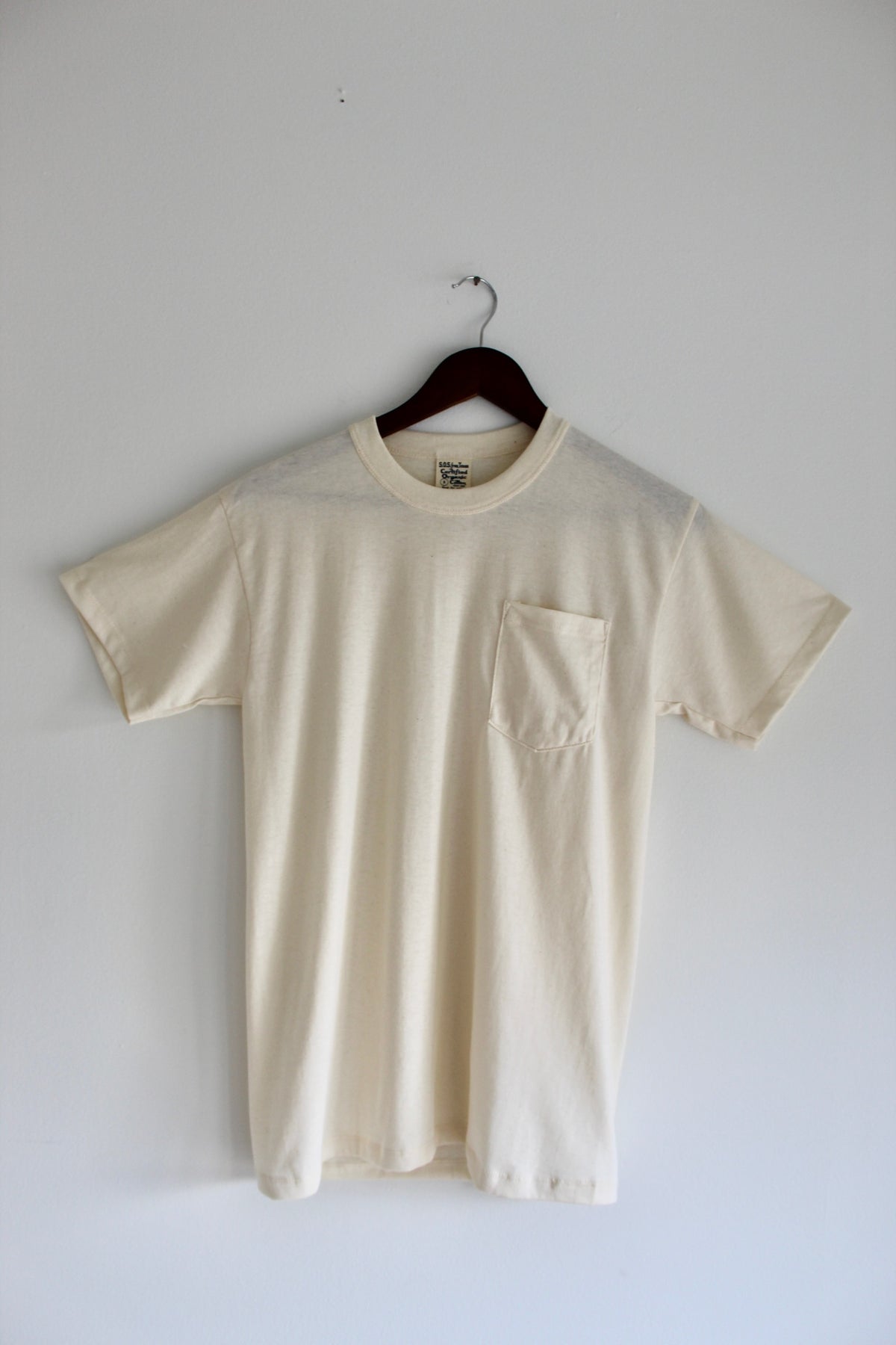 Organic Cotton Pocket Tee / Multiple Colors Available