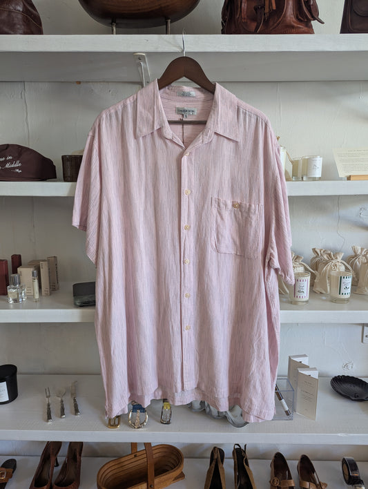 Vintage Blush Button Up