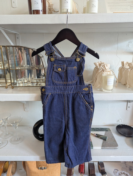 Vintage Toddler Denim Overall