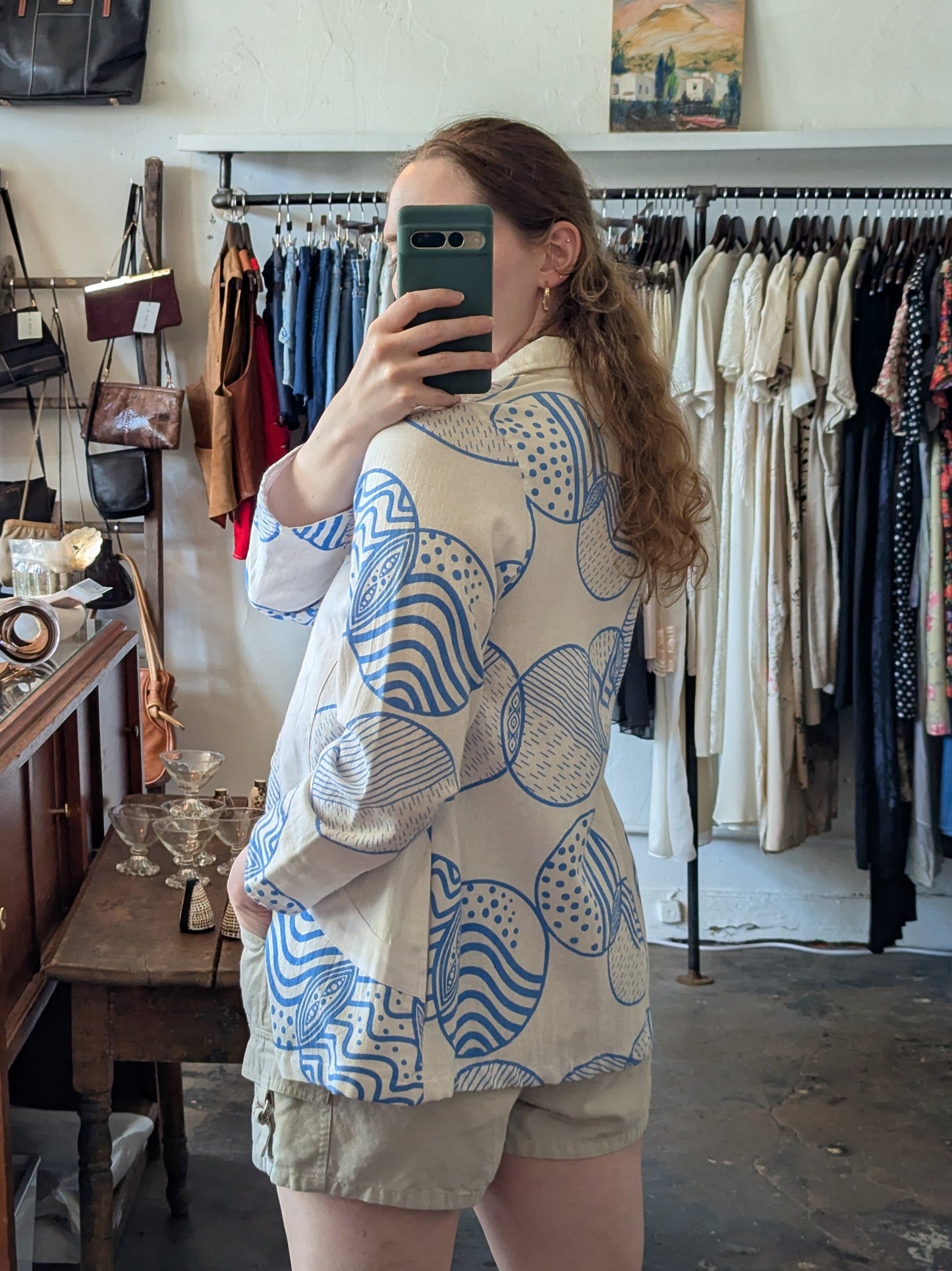 Vintage Circles Overshirt