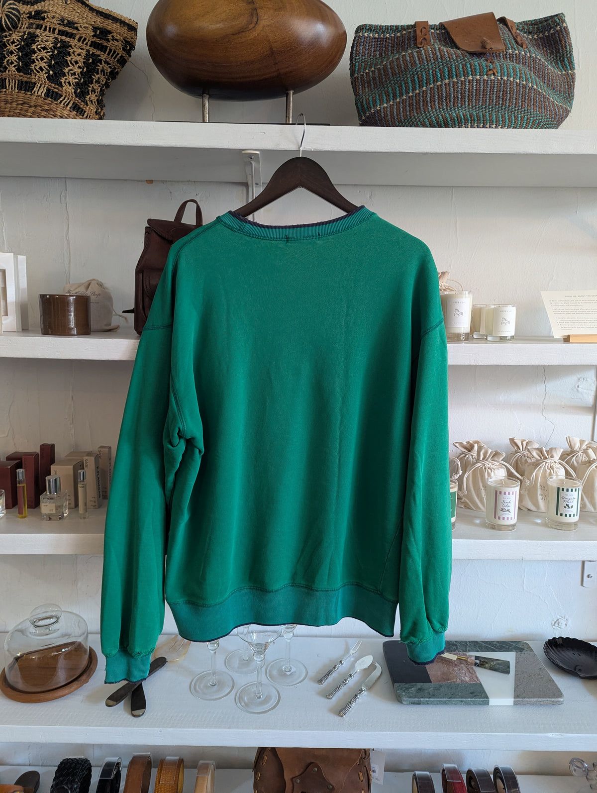 Favorite Vintage Distressed Nautica Embroidered Sweatshirt