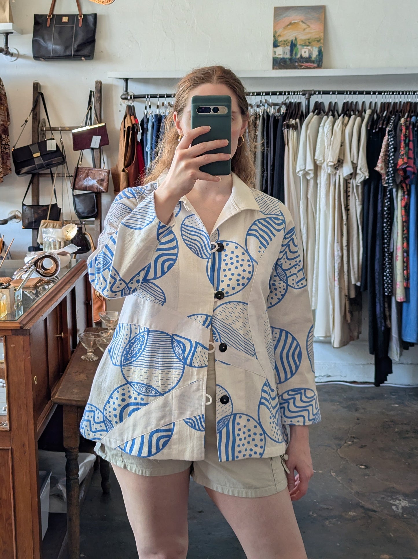 Vintage Circles Overshirt