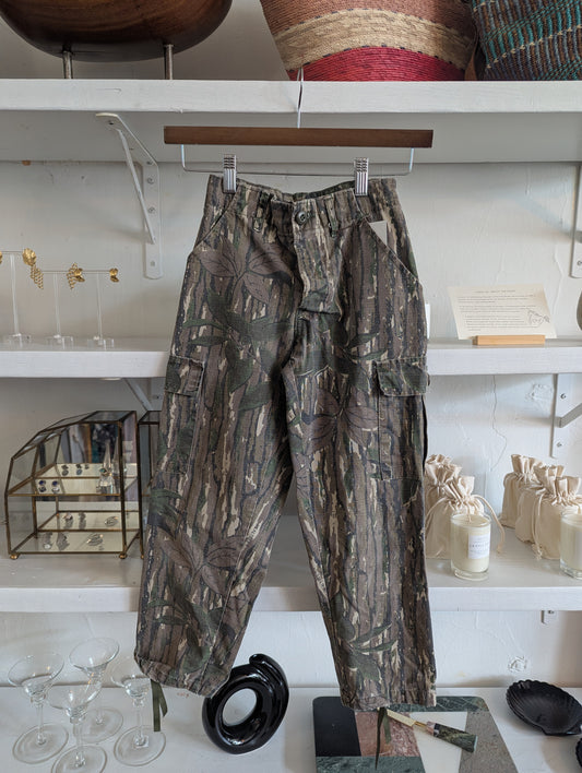 Vintage Kids Realtree Camo Utility Pants
