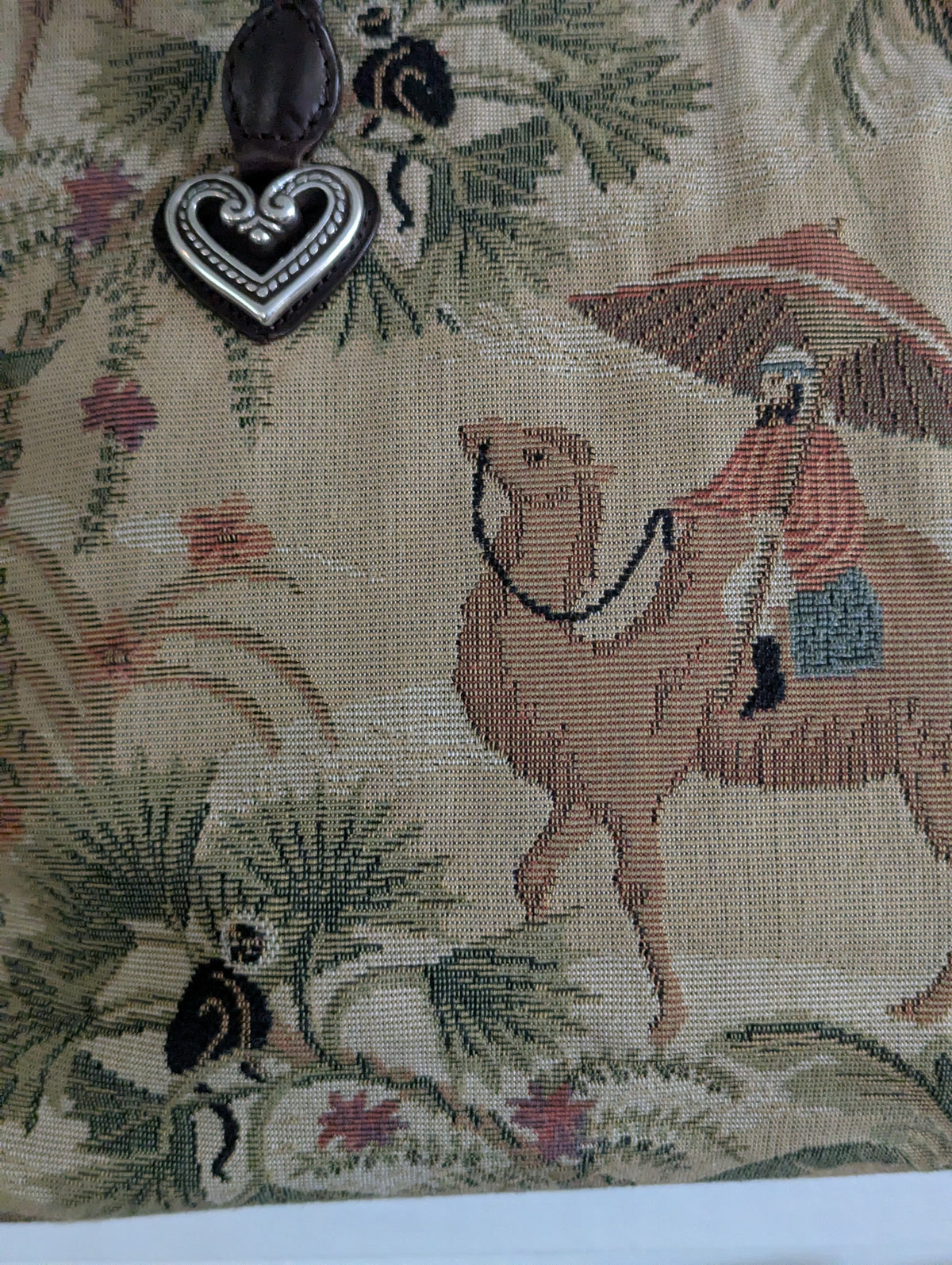 Vintage Brighton Tapestry Shoulder Bag
