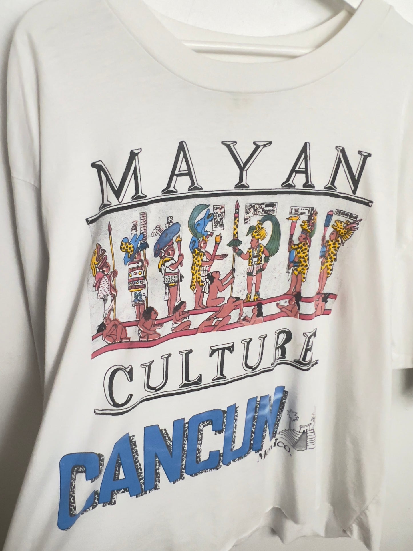 Vintage Mayan Temple Cancún Tee