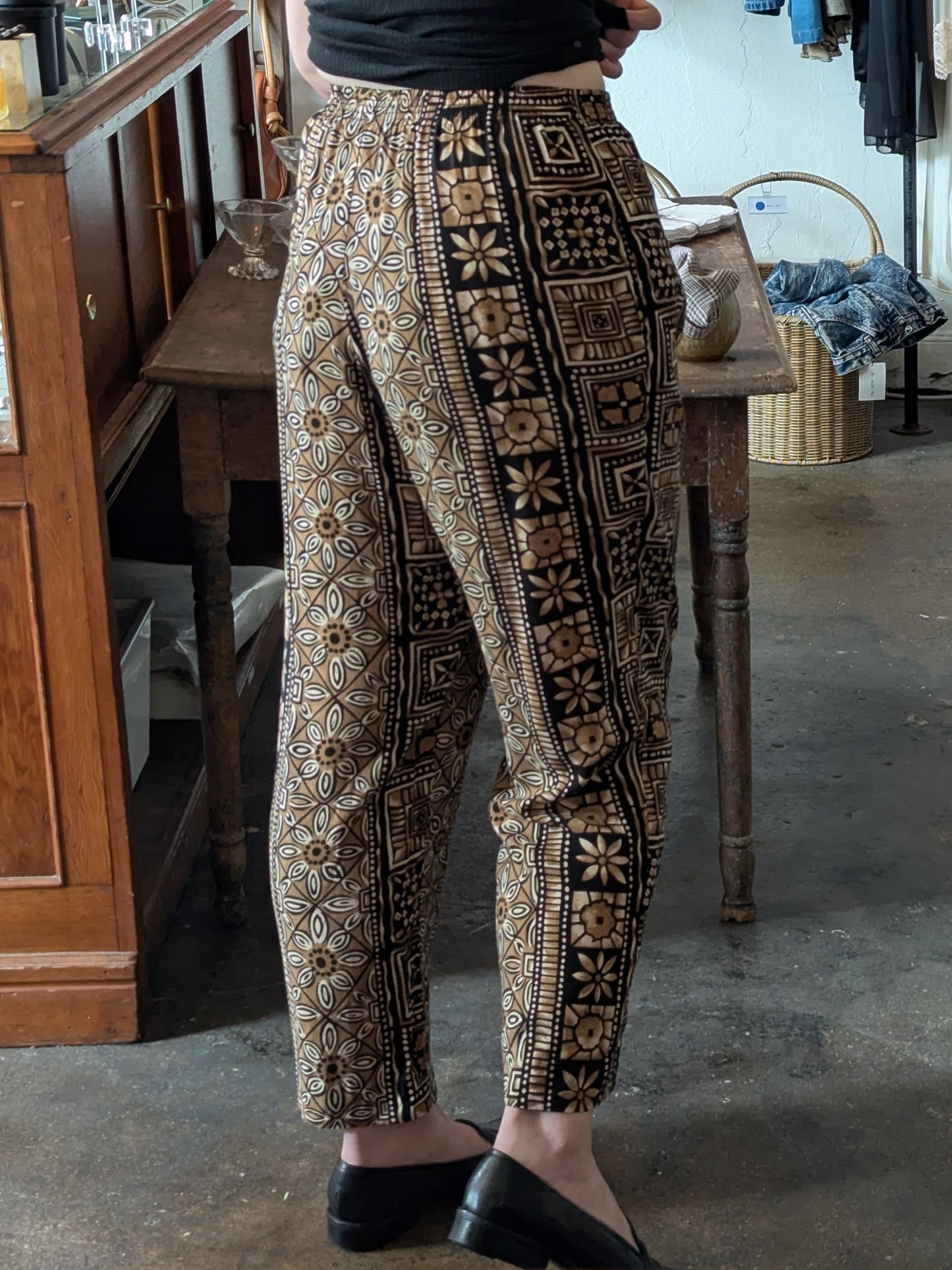 Vintage Geometric Lounge Pants