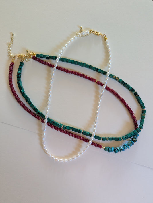 Pearl Necklace by Blue Begonia