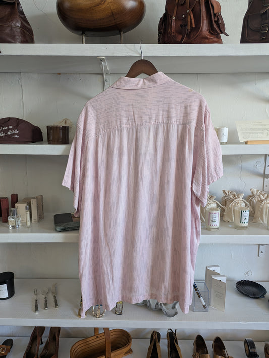 Vintage Blush Button Up