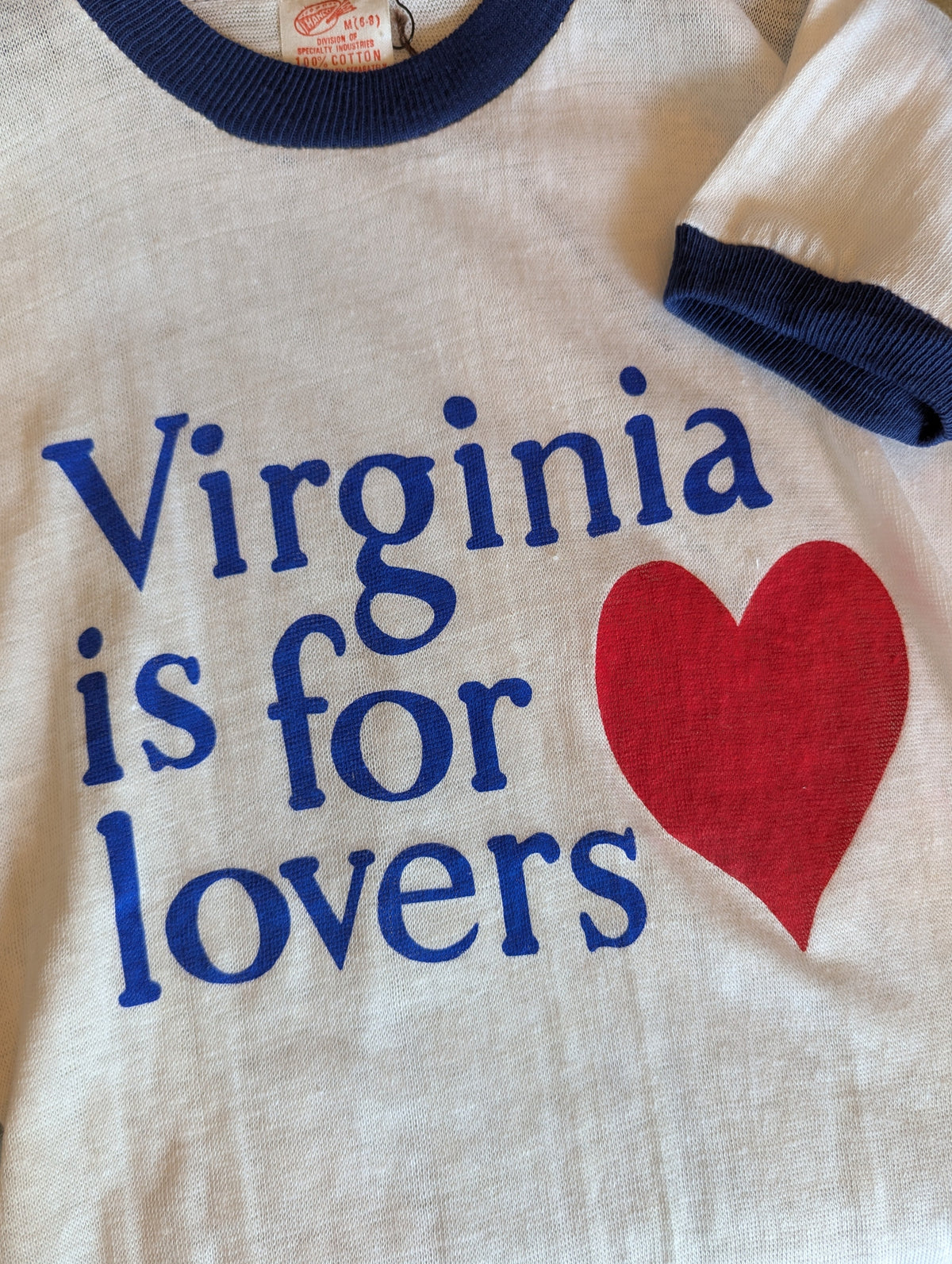 Vintage Kids "Virginia is for Lovers" Ringer T-Shirt