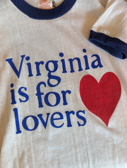 Vintage Kids "Virginia is for Lovers" Ringer T-Shirt