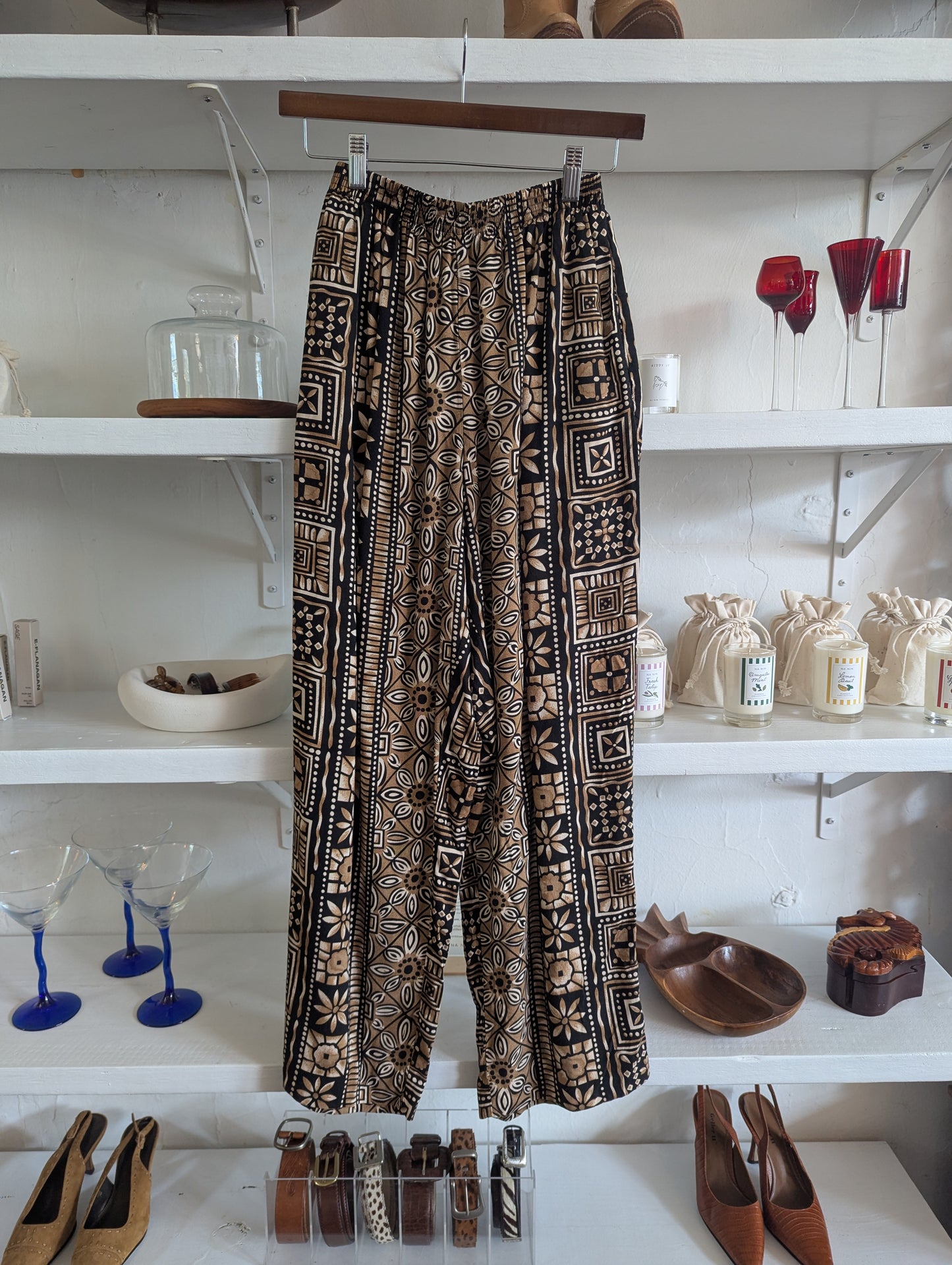 Vintage Geometric Lounge Pants