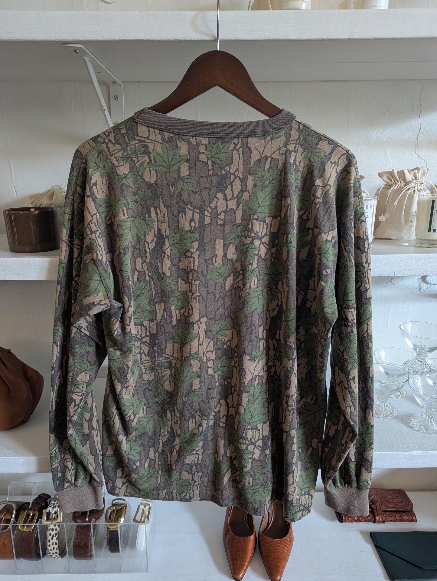 Vintage Real Tree Camo Long Sleeve Shirt