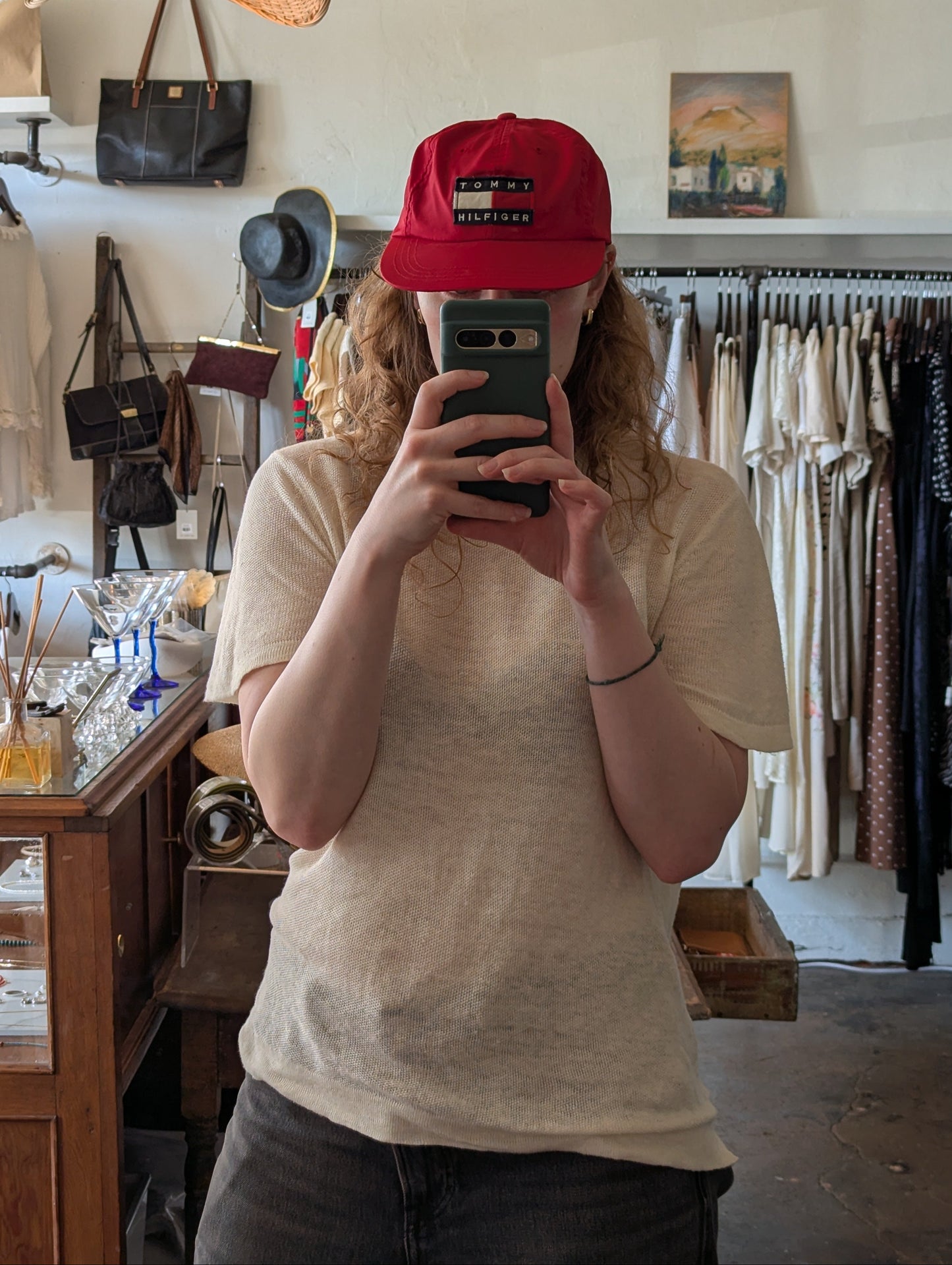 Vintage Tommy Hilfiger Logo Cap