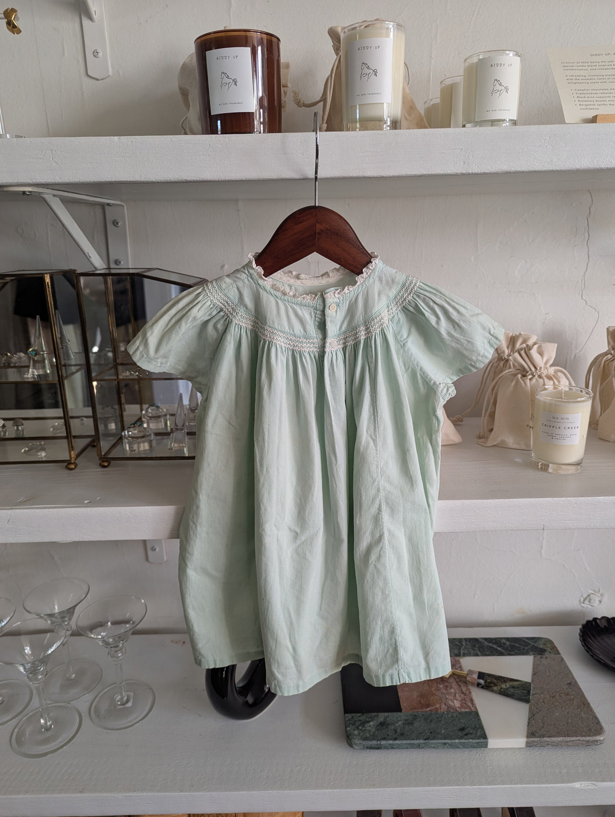 Vintage Baby "I Love You" Frock