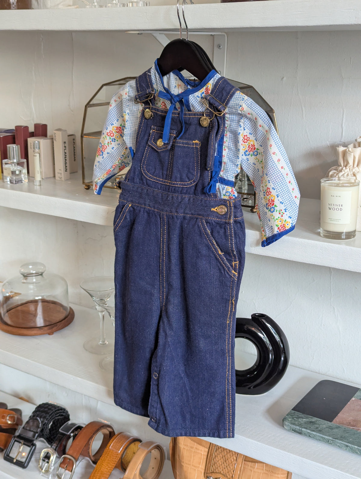 Vintage Toddler Denim Overall