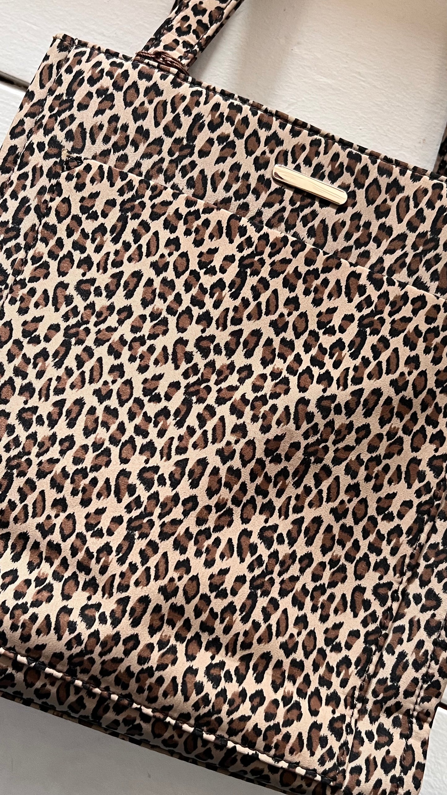 Vintage Structured Cheetah - Design Tote