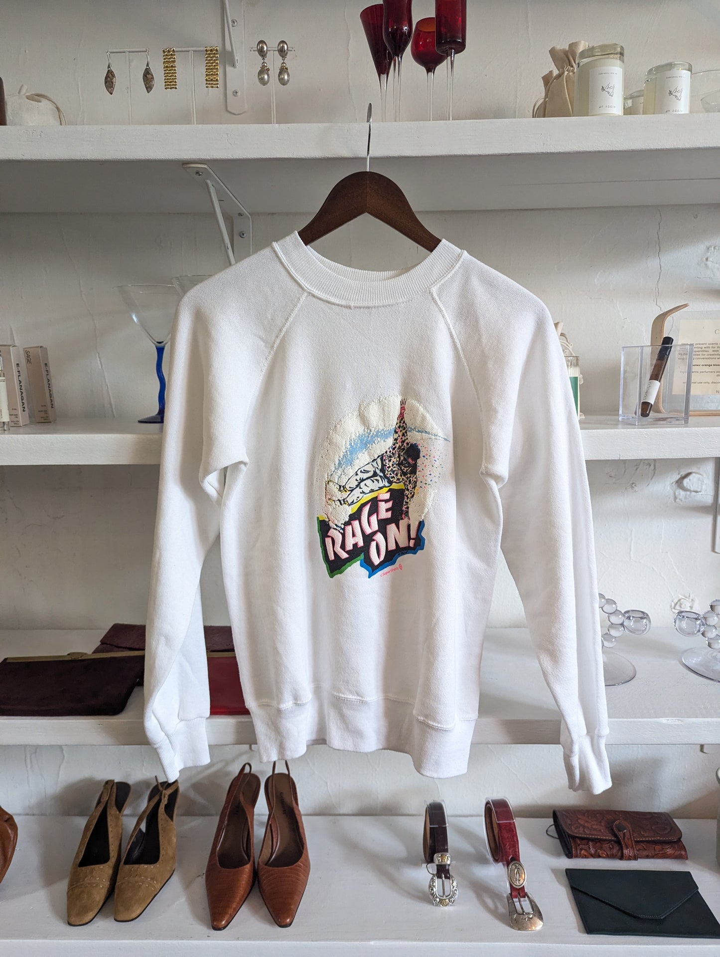 Vintage Snowboarder Sweatshirt
