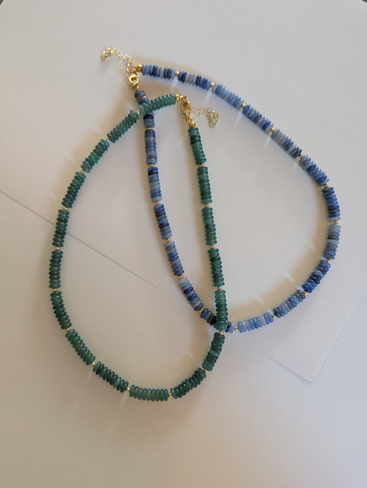 Aventurine Necklace by Blue Begonia / Multiple Colors Available