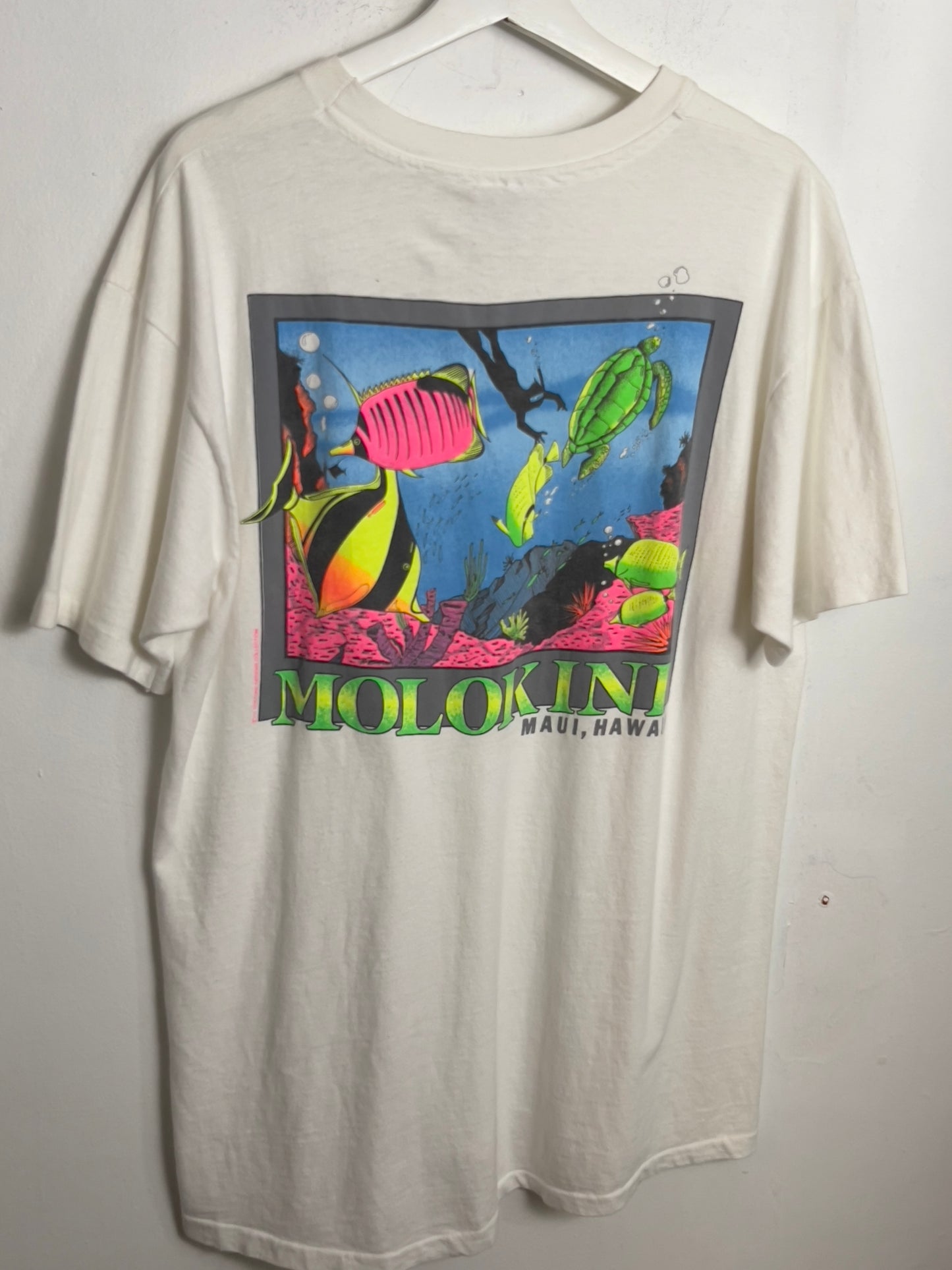 Vintage Vibrant Island Tropic Tee